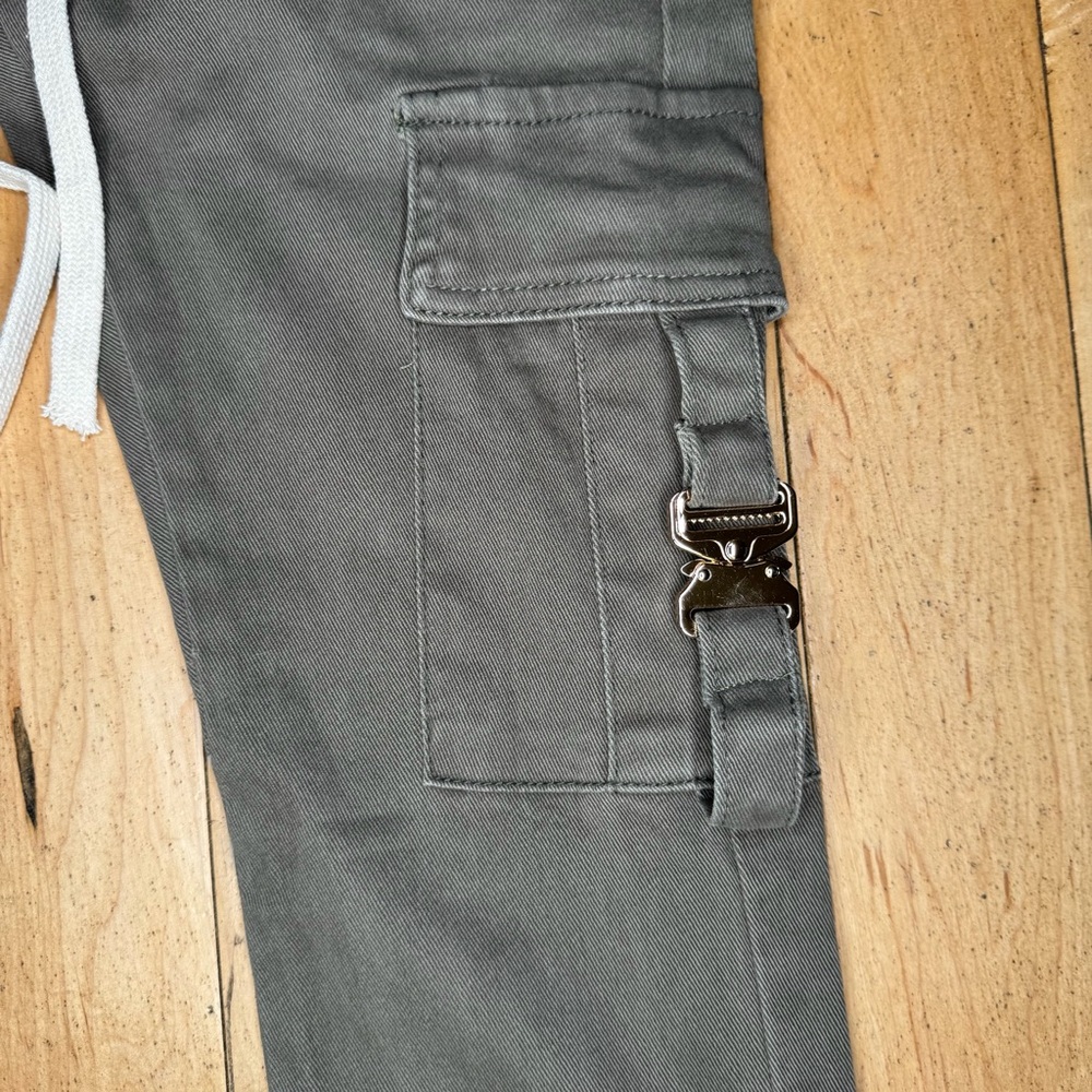 THRT panther cargo jeans green men's 28 - Picture 4 of 5